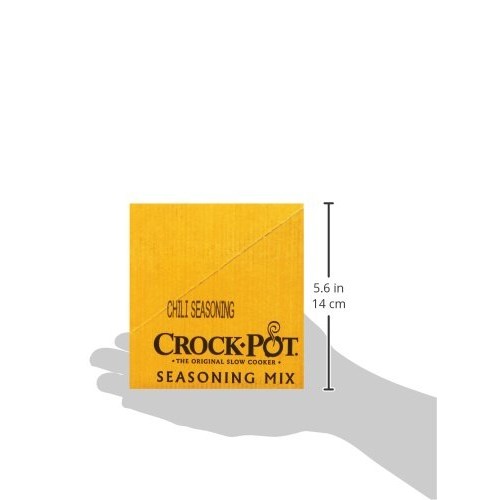 Crock Pot Seasoning Mix, Original Chili, 1.5 Ounce Pack Of 12