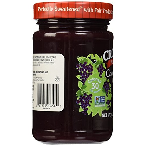 Crofters Organic Concord Grape Premium Spread, 16.5 Oz