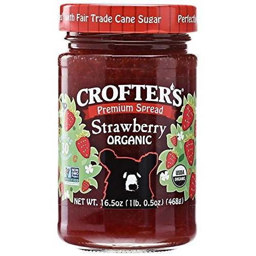 Crofters Organic Strawberry Premium Spread, 16.5 Oz