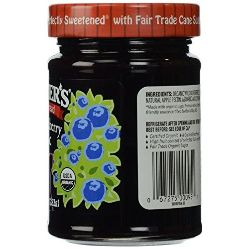 Crofters Organic Wild Blueberry Premium Spread, 10 Oz