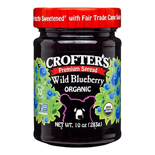 Crofters Organic Wild Blueberry Premium Spread, 10 Oz