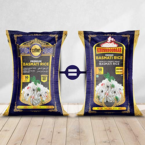 Crown Premium Quality White Basmati Rice – White 2 Years Aged Ex Crown Premium Quality White Basmati Rice – White 2 Years Aged Ex