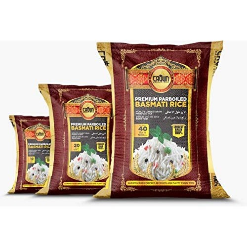 Premium Quality Crown Khushboodaar White Parboiled Sella Basma