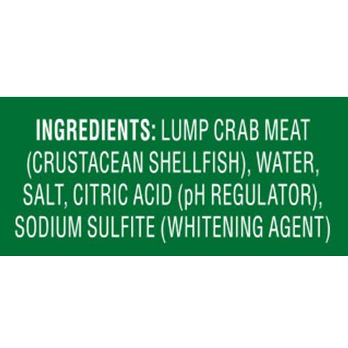 Crown Prince Lump White Crab Meat, 6-Ounce Cans Pack Of 12