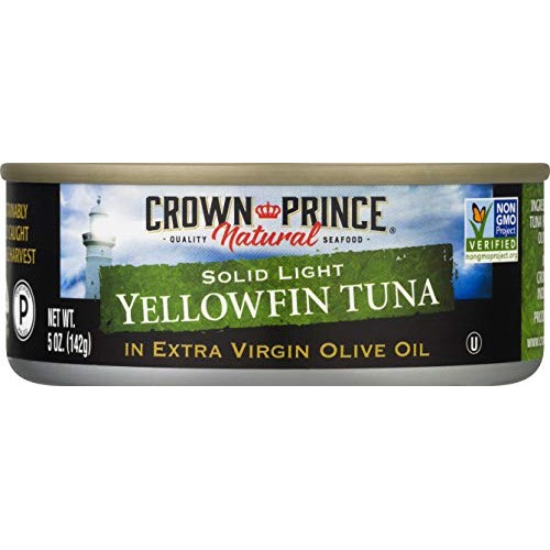 Crown Prince Natural Solid Light Yellowfin Tuna In Extra Virgin