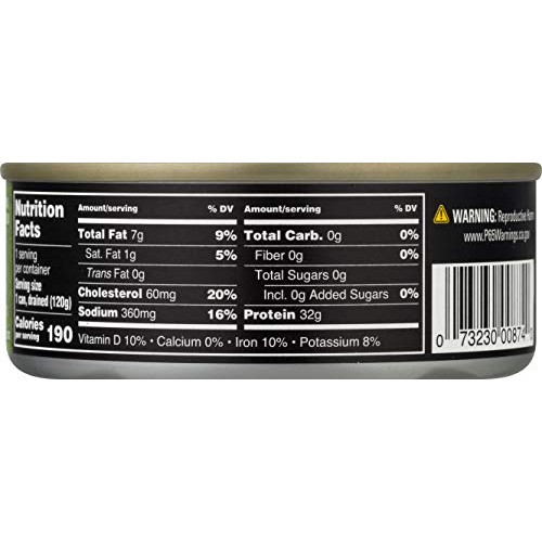 Crown Prince Natural Solid Light Yellowfin Tuna In Extra Virgin