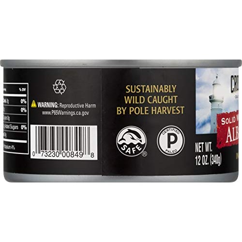 Crown Prince Natural Solid White Albacore Tuna In Spring Water,