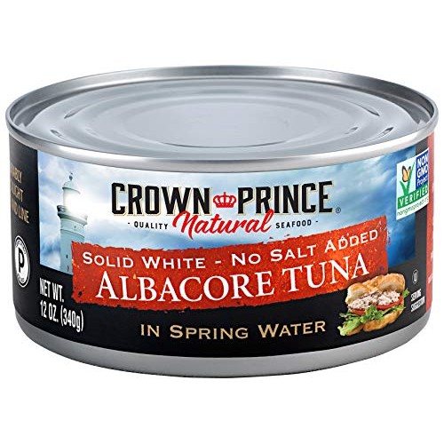 Crown Prince Natural Solid White Albacore Tuna In Spring Water,