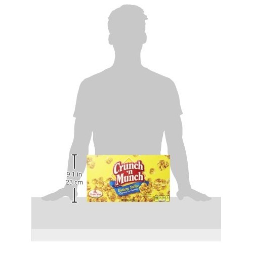 Crunch N Munch Buttery Toffee Popcorn With Peanuts