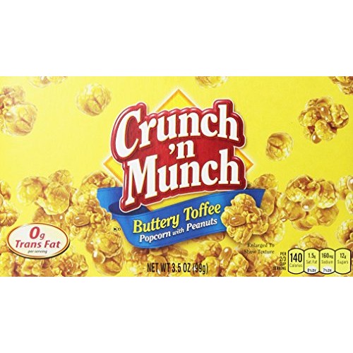 Crunch N Munch Buttery Toffee Popcorn With Peanuts