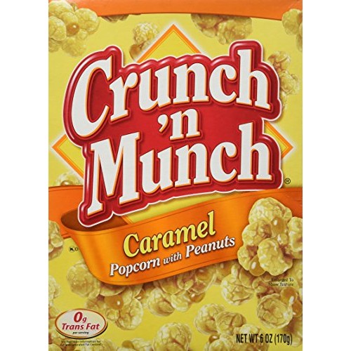 Crunch N Munch Caramel Popcorn, 6-Ounce Boxes Pack Of 3