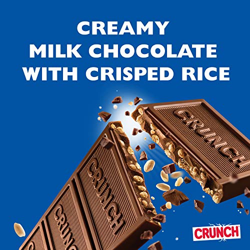 Crunch Milk Chocolate Candy Bars, Full Size Bulk Ferrero Candy,