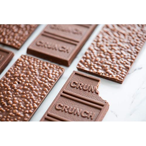 Crunch Milk Chocolate Candy Bars, Full Size Bulk Ferrero Candy,