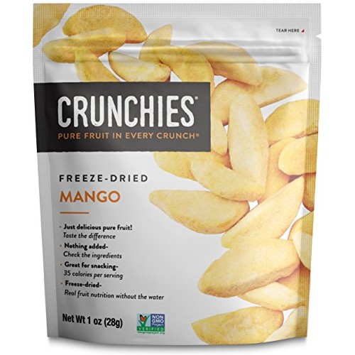 Crunchies Crispy 100% All Natural Freeze-Dried Fruits, 1 Ounce