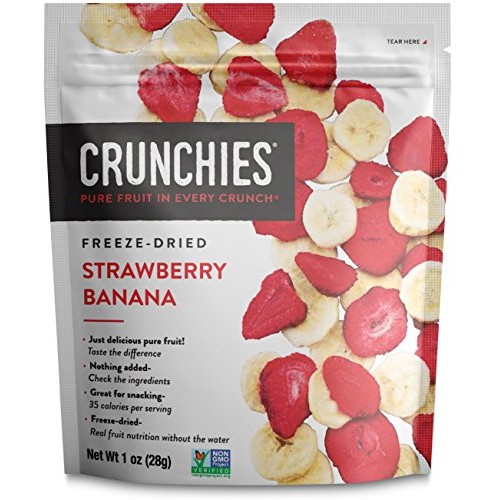 Crunchies Crispy 100% All Natural Freeze-Dried Fruits, 1 Ounce