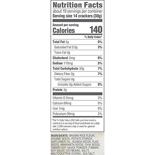 Crunchmaster 5 Seed Multi-Grain Crackers 10 Oz, 2