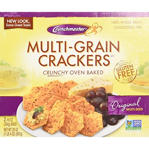 Crunchmaster Multi-Grain Crackers, Gluten Free, 20 Oz.