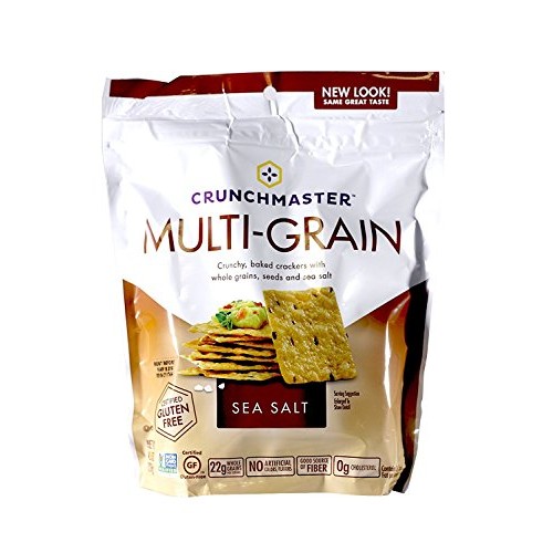 Crunchmaster Cracker - Sea Salt Flavor Gluten-Free, 4Oz Pack Of 2