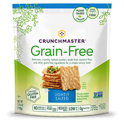 Crunchmaster Grain-Free Crackers, Gluten Free, Non Gmo – Lightly