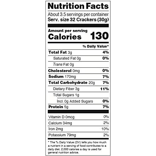 Crunchmaster Protein Snack Crackers, Sea Salt, 3.54 Ounce
