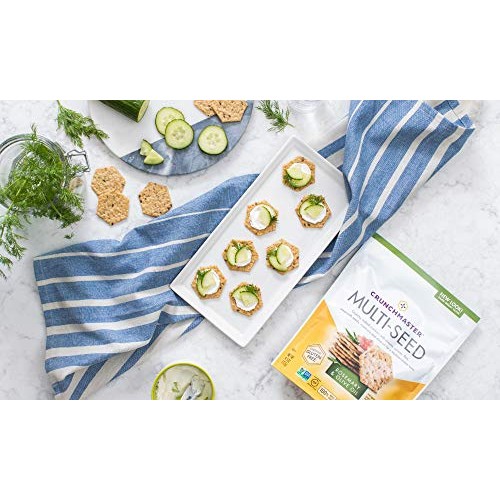 Multi-Seed Crackers, Rosemary And Olive Oil, 4.5 Oz