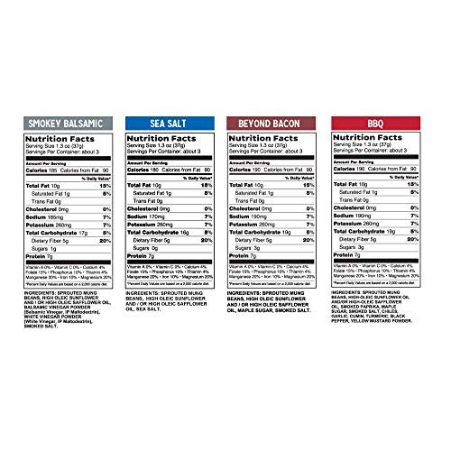 Crunchsters Sprouted Protein Snack, Gluten-Free, Nut-Free, Vegan