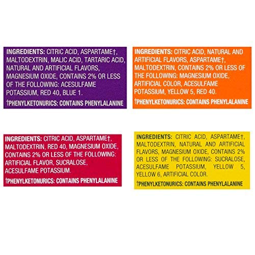 Crush Drink Mix Singles To Go Non-Carbonated, Sugar Free - 3 Box