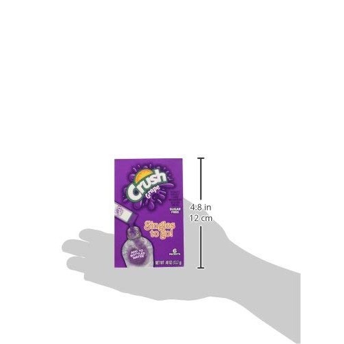 Crush Grape Singles To Go Drink Mix, 6 Ct Pack - 3