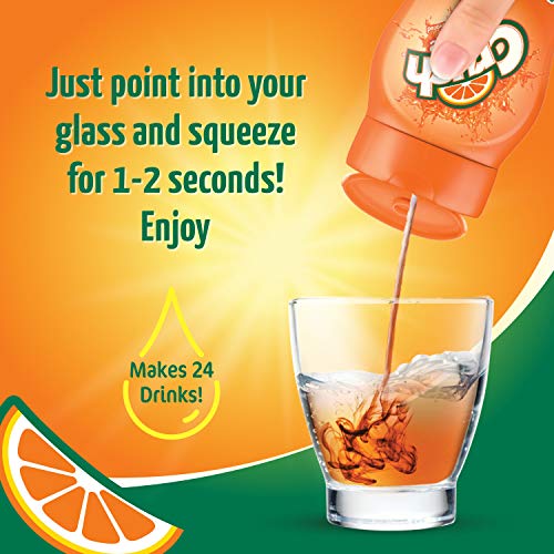 Crush, Orange, Liquid Water Enhancer – New, Better Taste! 4 Bot