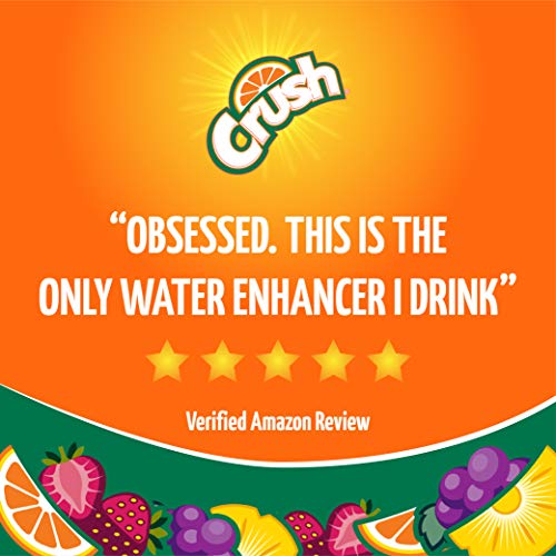 Crush, Orange, Liquid Water Enhancer – New, Better Taste! 4 Bot
