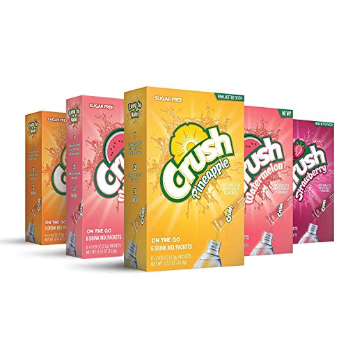 Crush, Summer Variety – Powder Drink Mix – Sugar Free &Amp; Deliciou