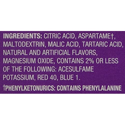 Lot Of 9 Boxes/54 Packets Grape Crush Sugar Free Singles To Go!