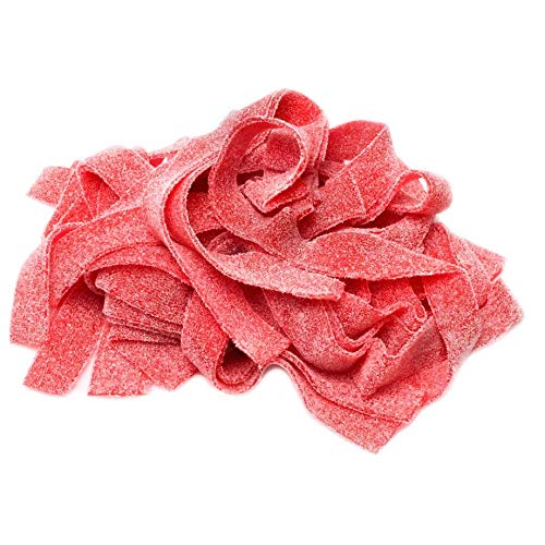 Fresh Strawberry Sour Belts 1 Lb / 16 Oz Candy Snack Resealable