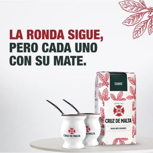 YERBA MATE CRUZ de MALTA 2.2lb 1 kilo Pack Of 2