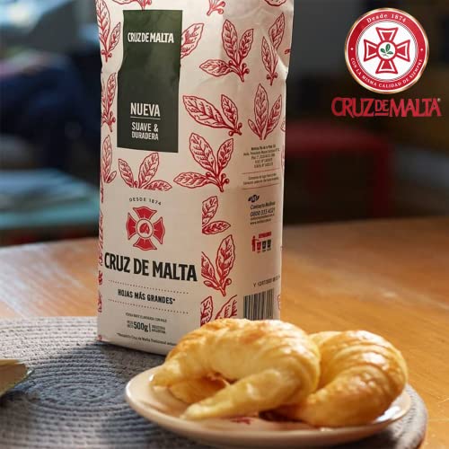 YERBA MATE CRUZ de MALTA 2.2lb 1 kilo Pack Of 2