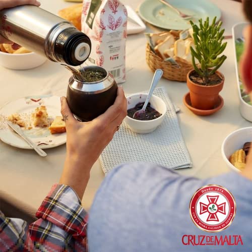 YERBA MATE CRUZ de MALTA 2.2lb 1 kilo Pack Of 2