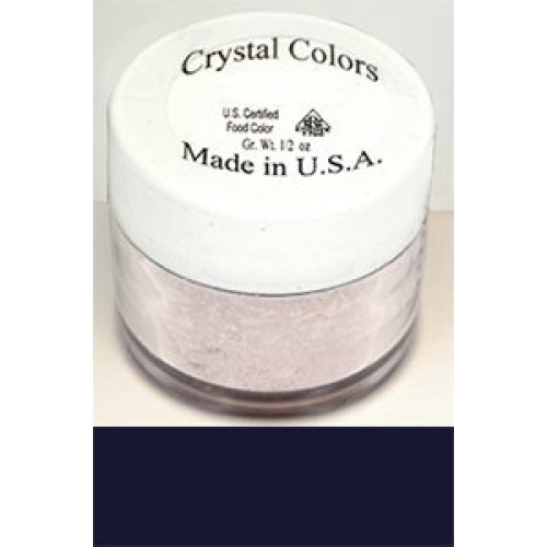 Crystal Colors Powder Colour &Amp; Dusting Powder - Charcoal - ½ Oz
