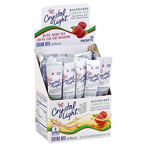 Kraft Crystal Light On The Go Raspberry Green Tea - 120 Per Case.
