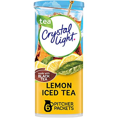 Crystal Light Lemon Iced Tea Drink Mix 72 Pitcher Packets, 12 P