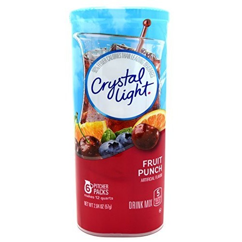 Crystal Light Fruit Punch Drink Mix 12-Quart, 2.04-Ounce Packa