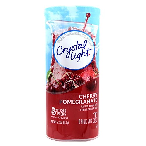 Crystal Light Cherry Pomegranate Drink Mix, 10-Quart Canister P