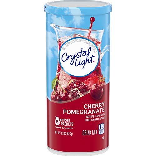 Crystal Light Cherry Pomegranate Drink Mix 20 Pitcher Packets,