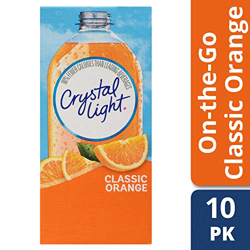 Crystal Light Drink Mix 60 Onthego Packets, 6 Packs Of 10, Cla