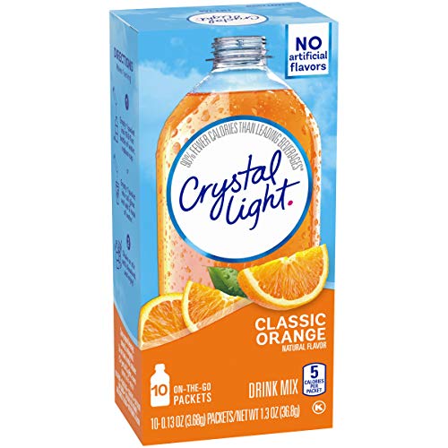Crystal Light Drink Mix 60 Onthego Packets, 6 Packs Of 10, Cla