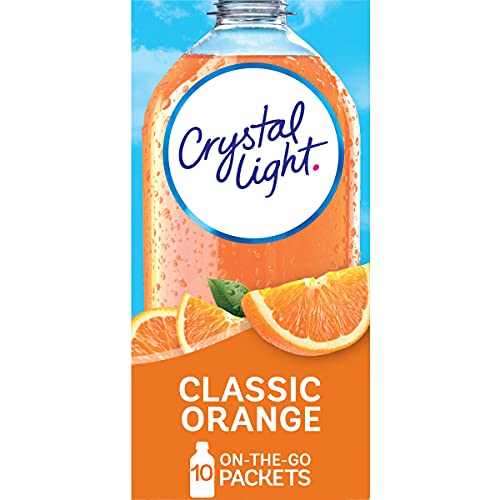Crystal Light Drink Mix 60 Onthego Packets, 6 Packs Of 10, Cla
