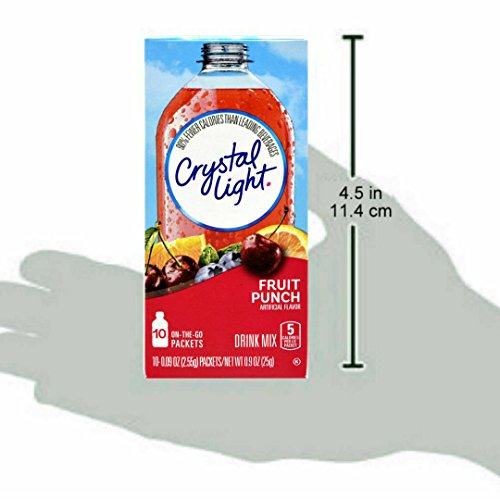 Crystal Light Drink Mix On The Go - 2 Boxes, 10 Sachets Per Box
