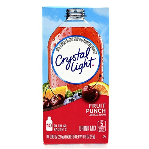 Crystal Light Drink Mix On The Go - 2 Boxes, 10 Sachets Per Box