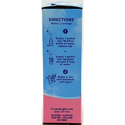 Crystal Light Drink Mix On The Go Pink Lemonade - 12 Pack