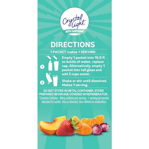 Crystal Light Energizing Variety Pack, 44 ct On-the-Go Packets