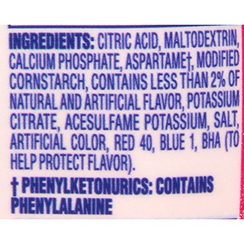 Crystal Light Fruit Punch Drink Mix 16 Pitcher Packets, 4 Canis